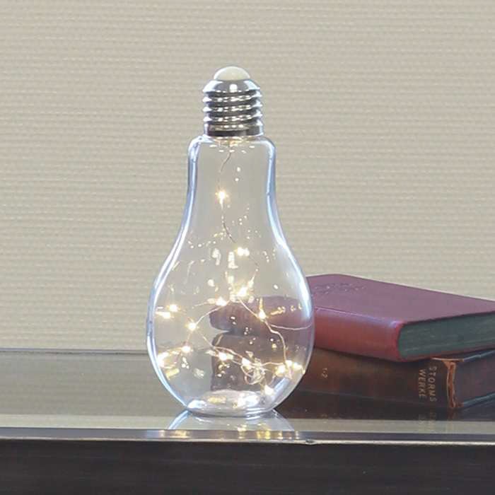 Dekoleuchte - Glühbirne - klar