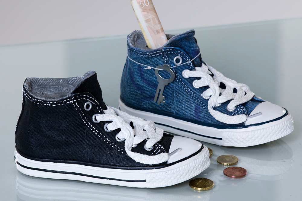 Spardose - Turnschuh