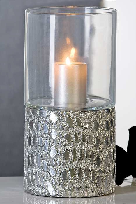 Windlicht - Chrome