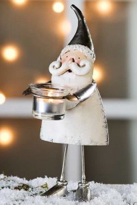 Leuchter - Funny Santa